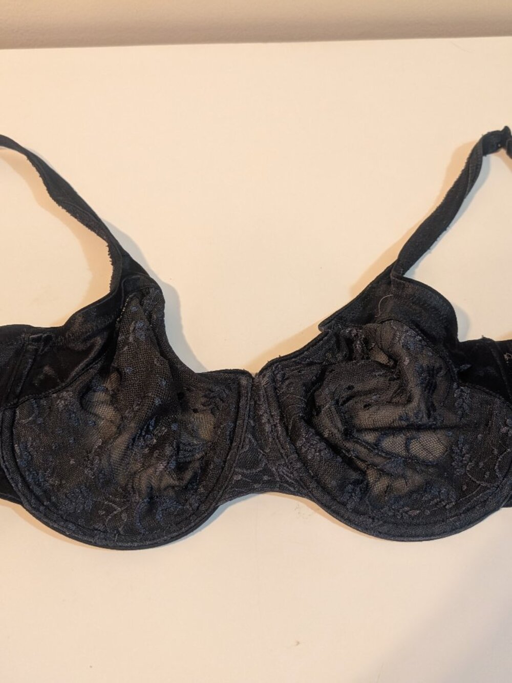 Womens black bra, size 36D